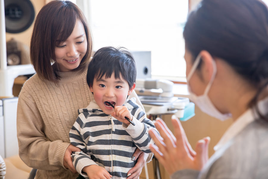 お子様のペースを尊重します