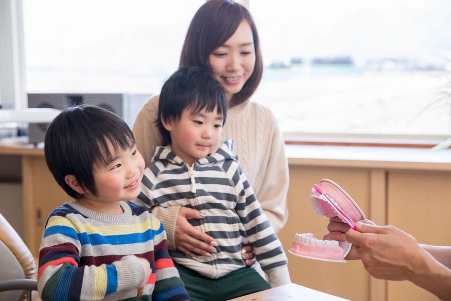 お子様本人にも分かる言葉で説明します