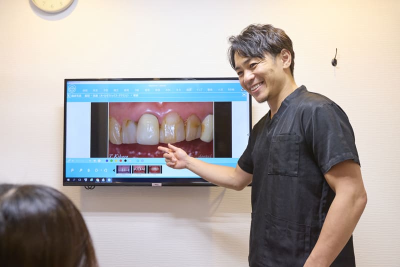 すべての予防処置を歯科医師が責任を持って担当します