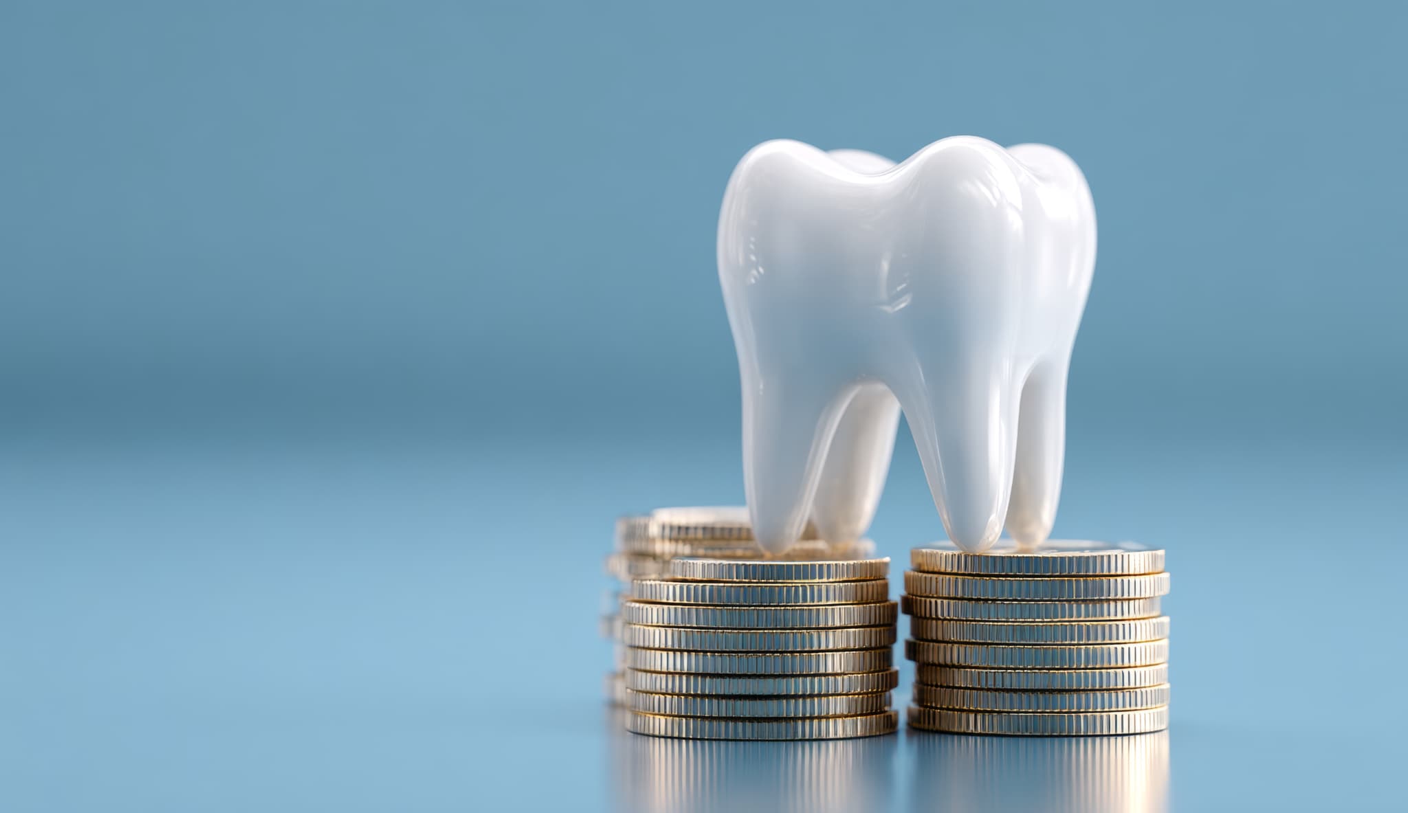 前歯のセラミック治療にかかる費用のイメージ