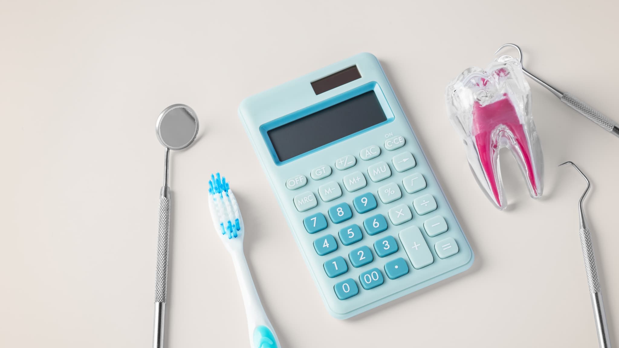 根管治療にかかる費用のイメージ