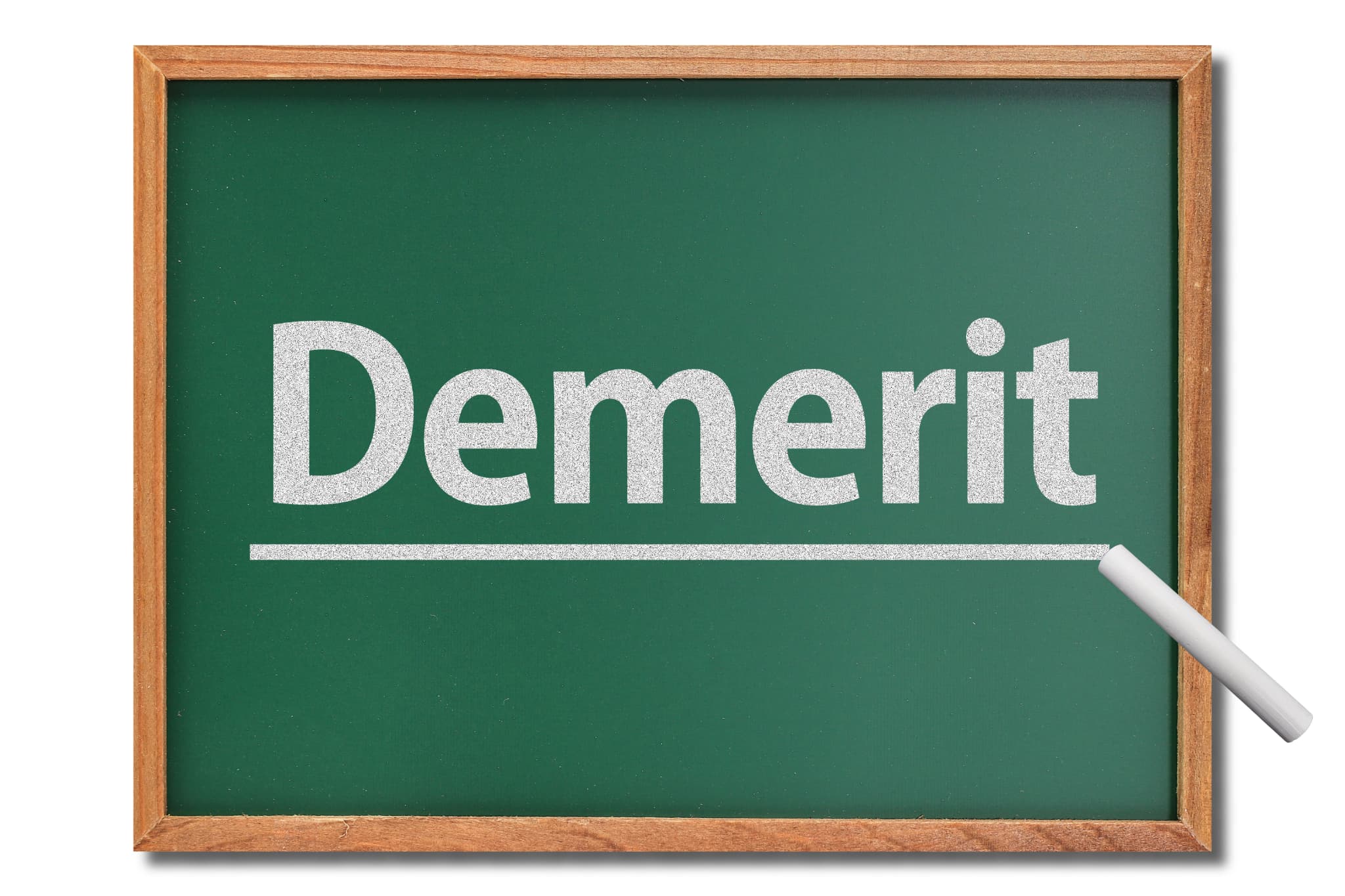 セラミック治療のデメリットを示す文字